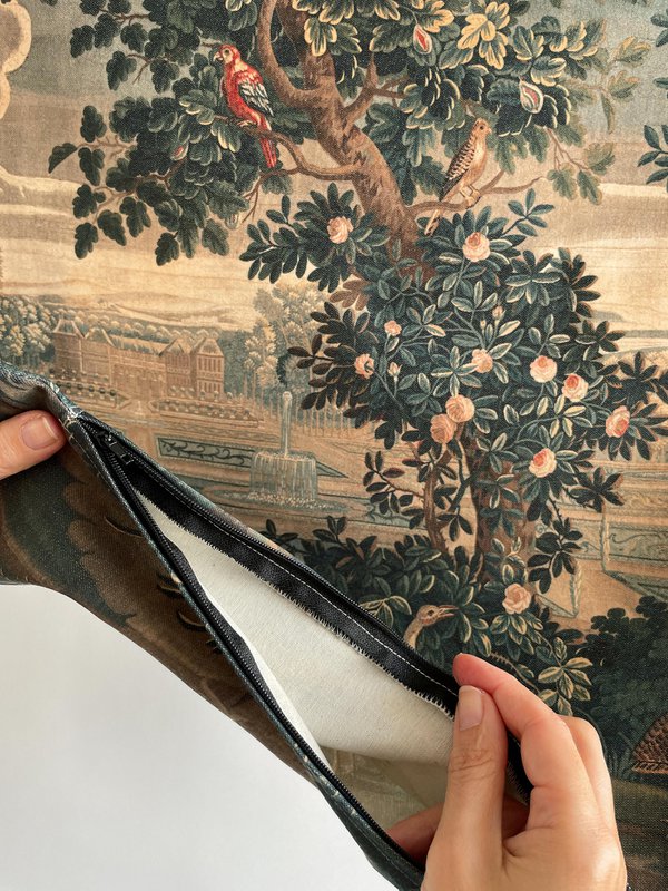 Fodera per cuscino Verdure Chateau