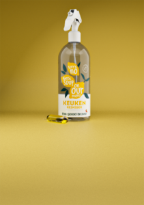 Kitchen Cleaner Bottle with Pod