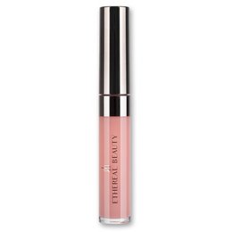 A pink lip volumizer product with a sleek, metallic applicator. The product is designed to enhance and plump the lips for a fuller, more voluptuous appearance.