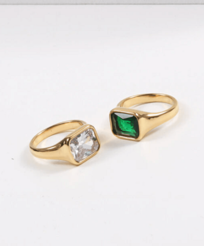 Andrei – Diamant-Siegelring für Damen