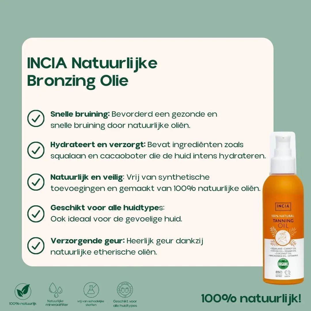 INCIA Natürliches Bräunungsöl