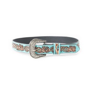 Jenson Hill Kid's Belt In Turquoise