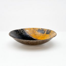Large bowl "Leo" Ø 38 cm made of recycled oil barrels upcycling | different colors