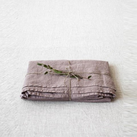 Ashes of Roses Linen Flat Sheet