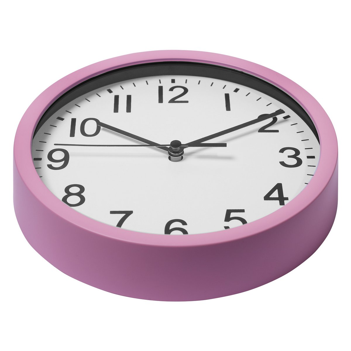 Wanduhr - Ø 17,7 cm, rosa