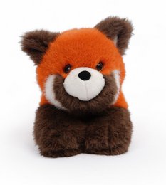 One Love Plush Toy - Red Panda Rusty Orange and Brown