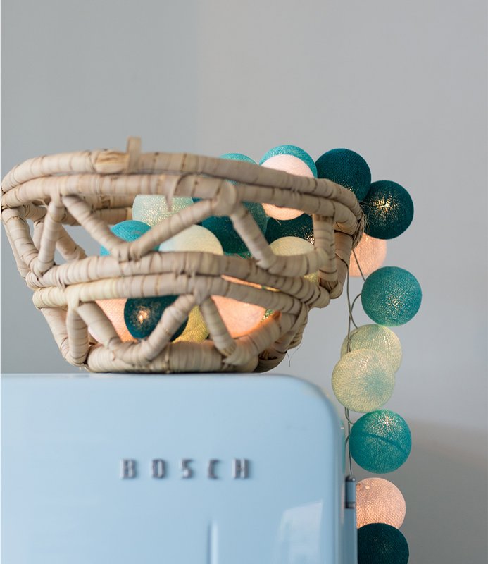 Indoor regular String Light - Aqua
