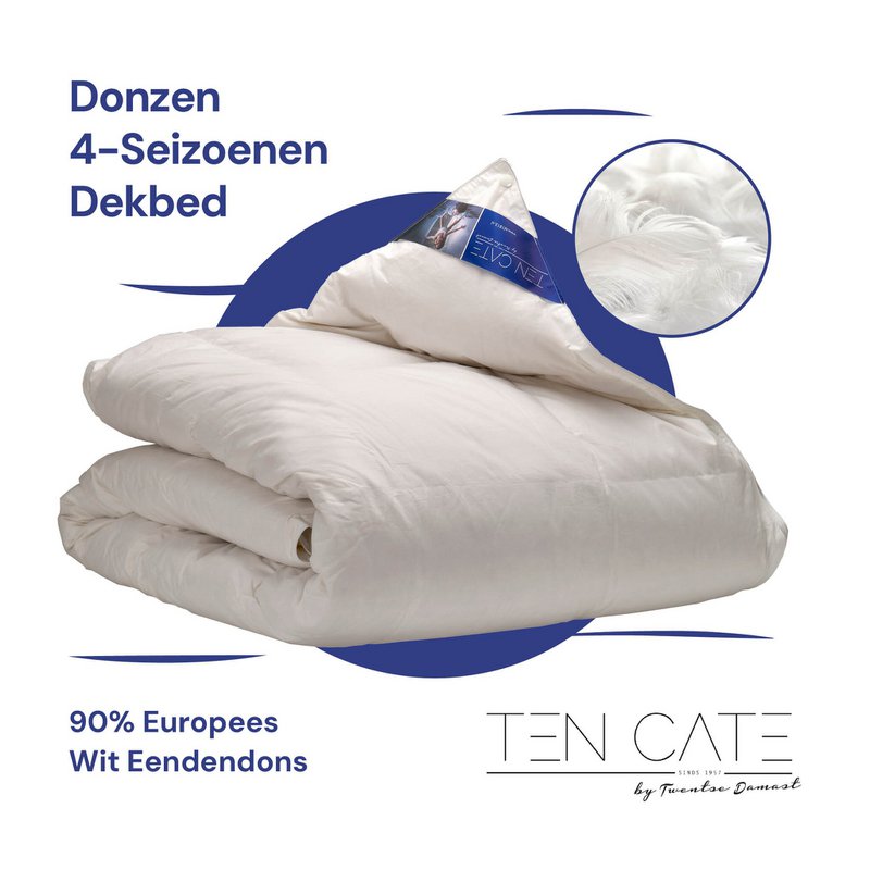 Ti Cate 90/10 Duck Donzen 4-sæson dyne