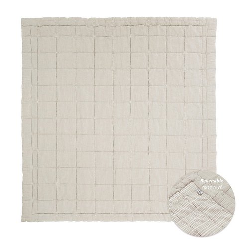 ANNA SABLE LAVA wendbare Baby-Ruhedecke
