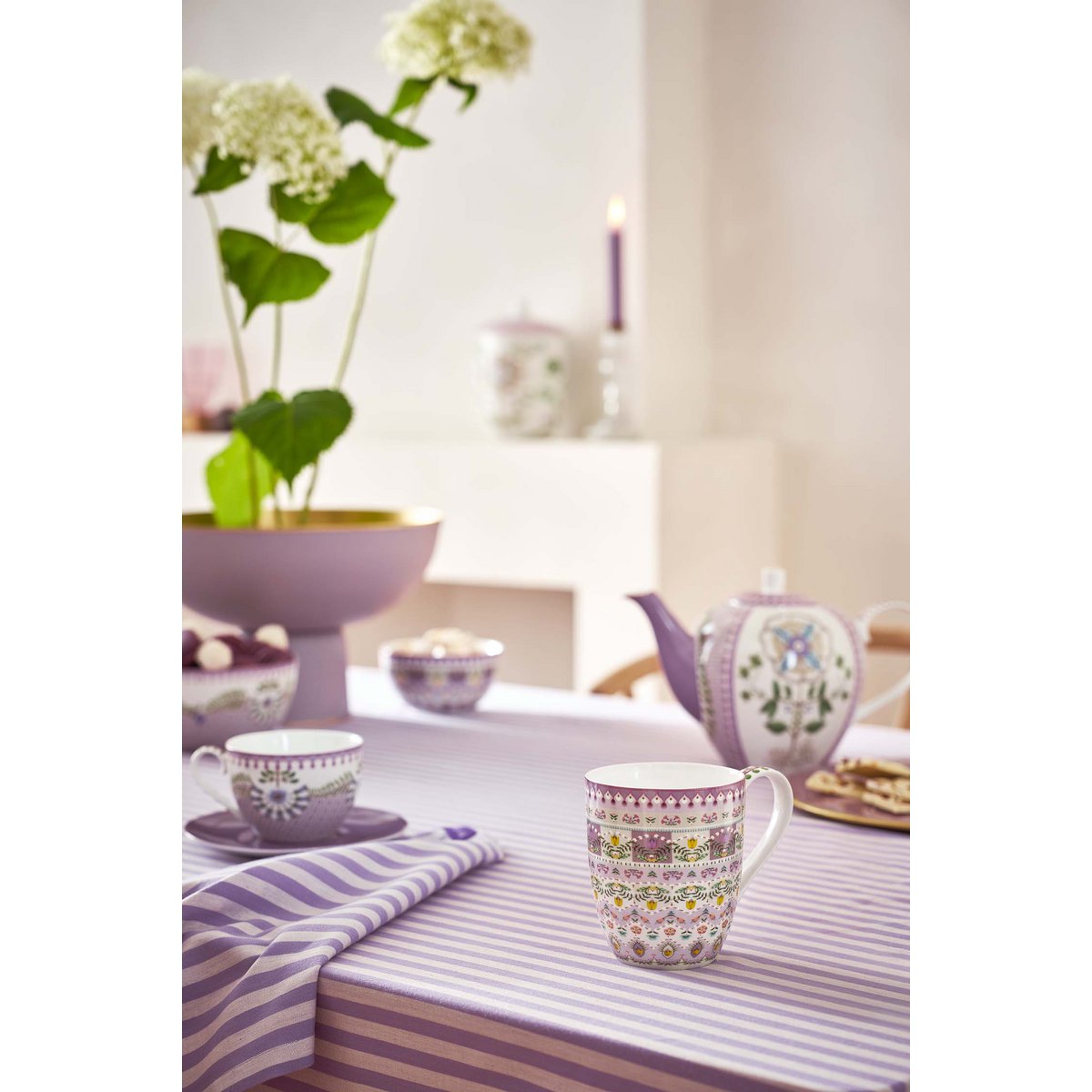 Set/2 Mugs XL Lily&Lotus 450ml