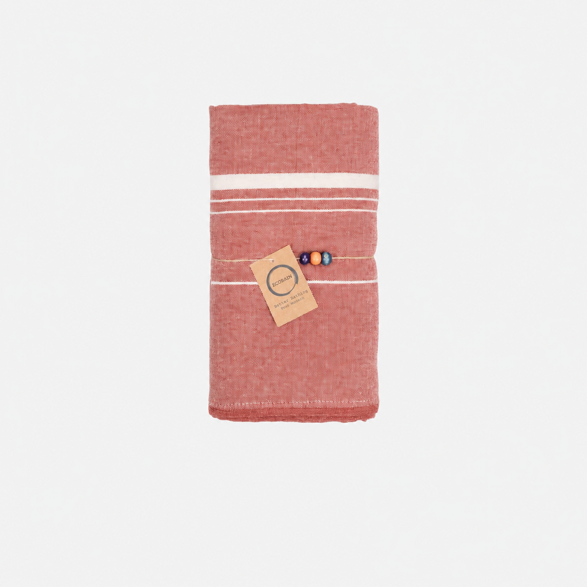Serviette Ecobain "Cocon" | Brique Brûlée (Rostrot)