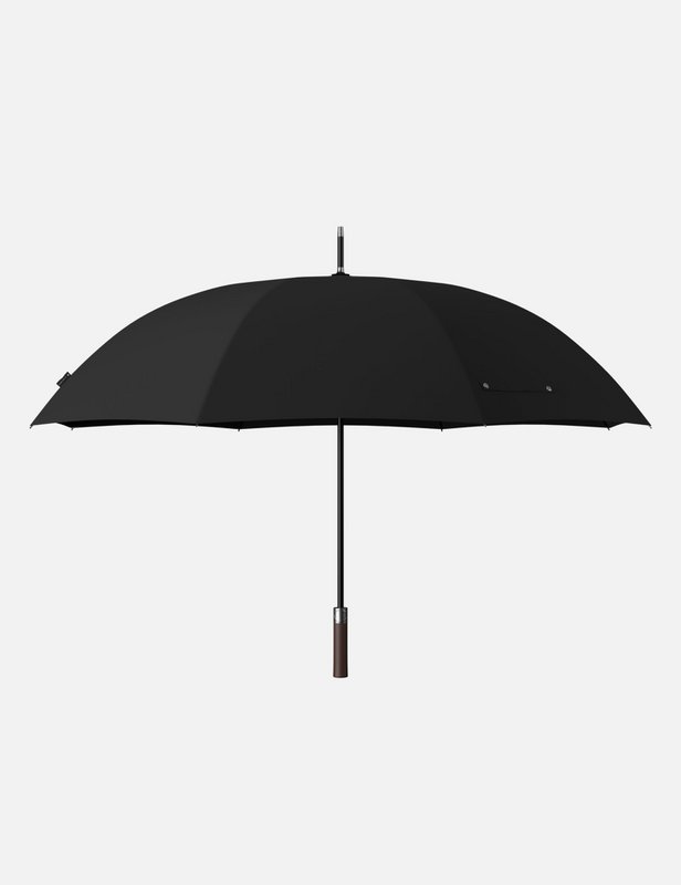 Stockschirm Modern - Schwarz