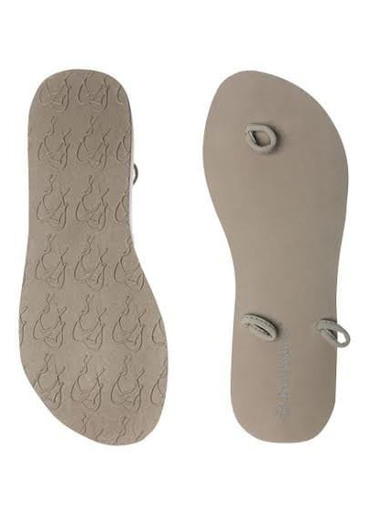 Bandajanas slippers, low, taupe