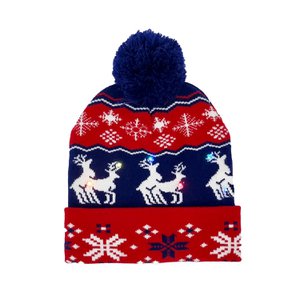 Blinkende Mütze – Rot/Blau – The Making of Rudolph