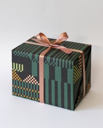 Marokko Blauw inpakpapier