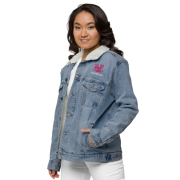 Denim sherpa jacket REBEL GIRL