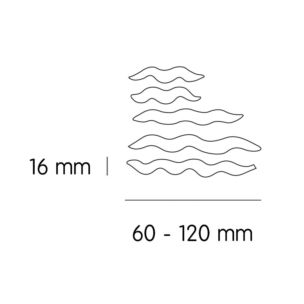 Watercolor waves wall sticker