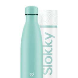 Slokky Pastel Green Bottle & Lid - 500ml