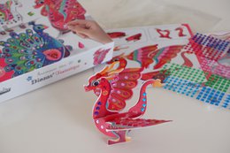 3D Deko-Tiere "Fantastische Diamanten"