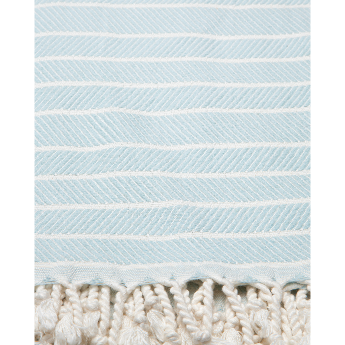 ILVA Bamboo Cotton Hammam Spa Towel – Lightweight & Compact – Mint - 180x100 cm