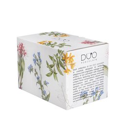 DUO FLOWERS Teapot 900ml + infuser, COLORS OF NATURE, Giftbox