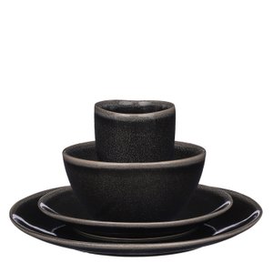 Servies set Tabo Zwart