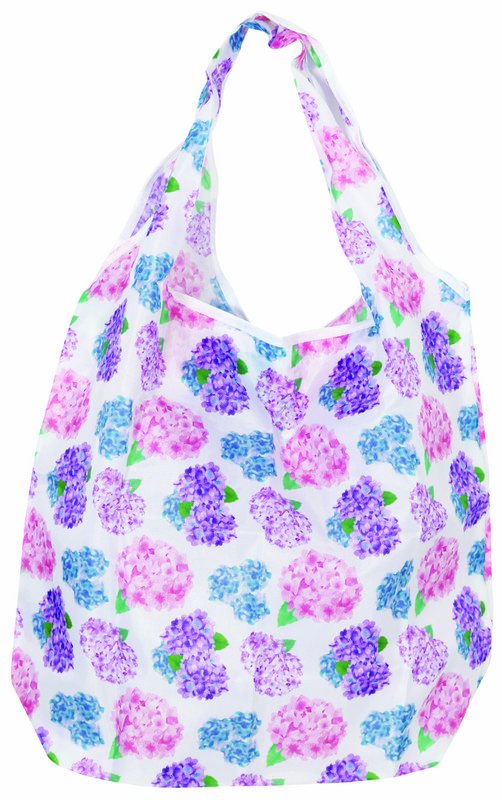 Einkaufstasche Foldable Shopping Bag Hydrangeas