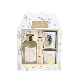 Fleur Blue Aromatic Gift Set By SoapTales