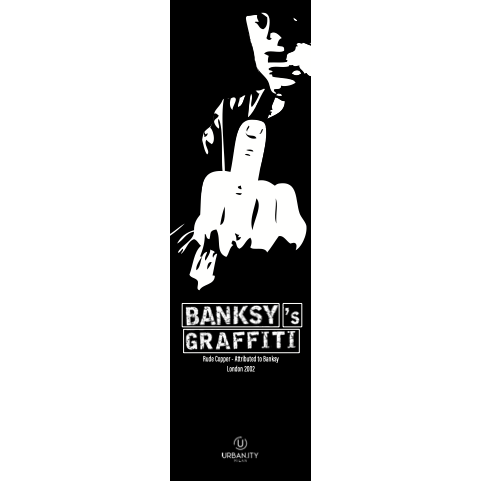 Banksy Segnalibro "Soft-Touch" - Rude Copper