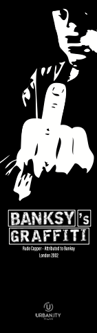 Banksy Segnalibro "Soft-Touch" - Rude Copper