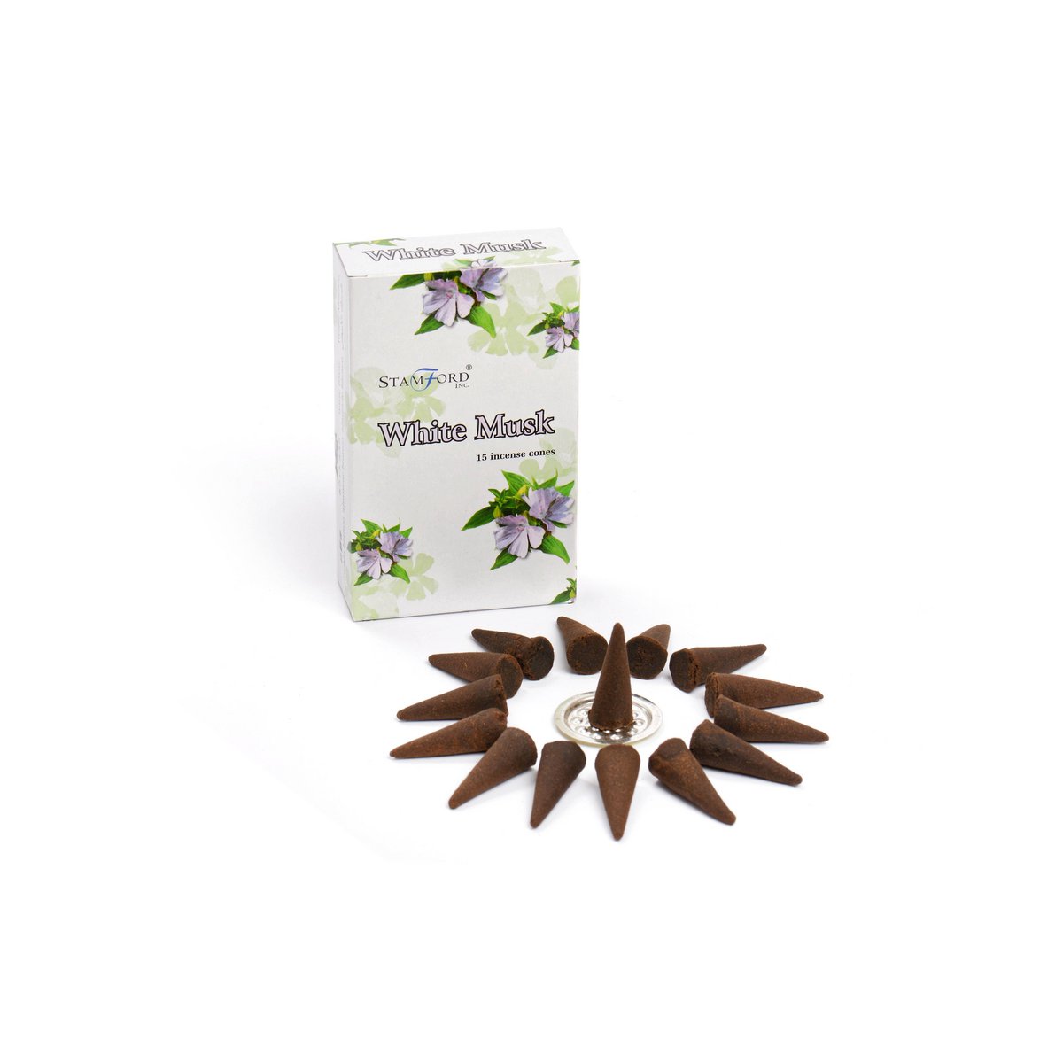 StamC-05 - White Musk Cones