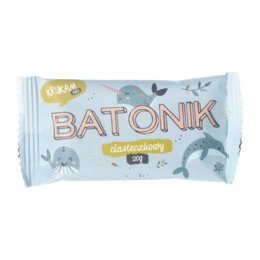 Vegan date bar with a soft, chewy texture and a sweet, natural flavor. Made with wholesome ingredients like dates, oats, and coconut.