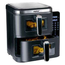 Hot air fryer Black
