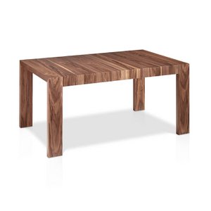 Uitschuifbare eettafel van walnotenhout