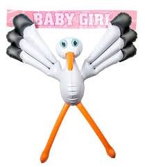 STORK OK 8017 Aufblasbarer Storch