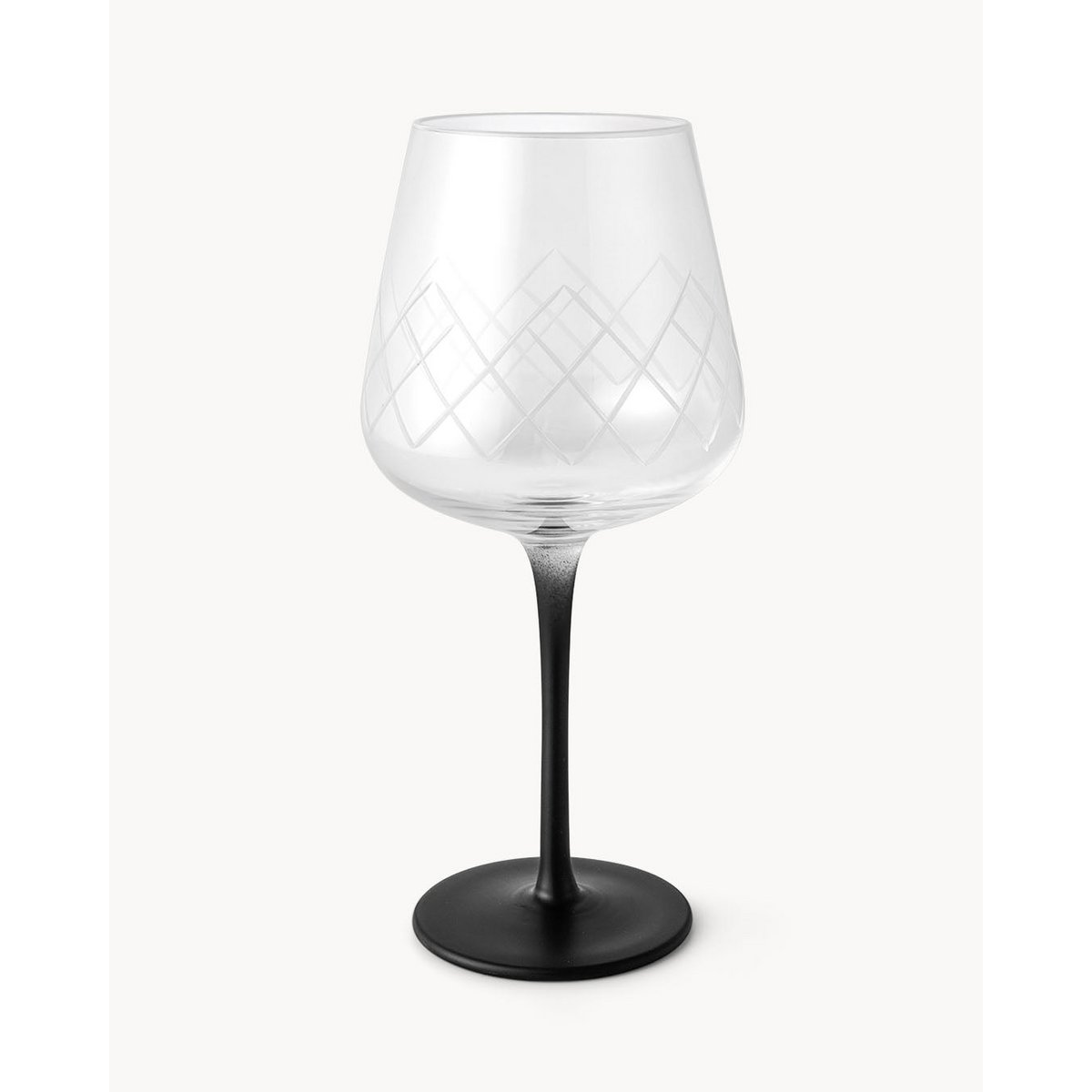 Klielki z czerwonego wina Crystaluna 4er Set 480 ml