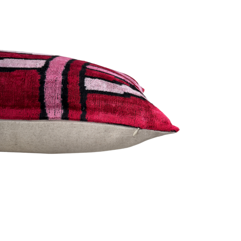 Velvet Ikat Kussen La Dolce Vita 60x40 cm