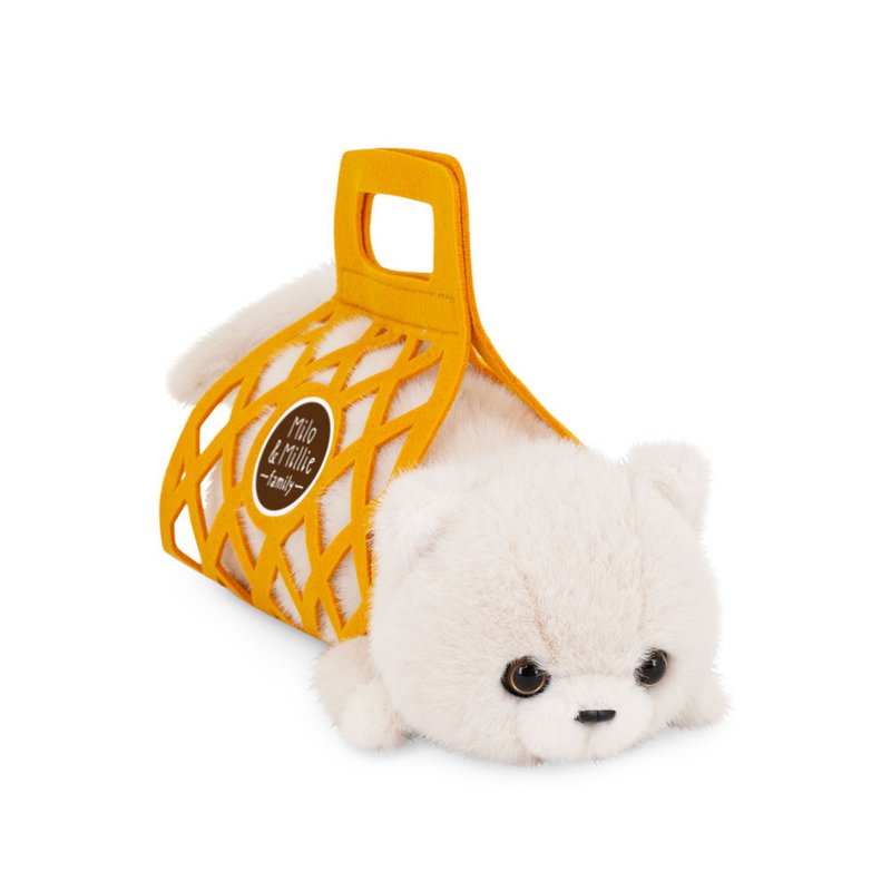 Plush toy, Milo&Millie, Milo the White Cat (35 and 56cm)