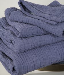 Handtuch Orion Solid Blueberry