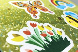 Flowers and bees - Shoe stickers