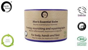 Essentieller Bio-Balsam für Herren mit 100 ml Sandelholz - Für Gesicht, Bart, Hände und den ganzen Körper