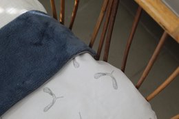 Elica coperta per culla - teddy blue