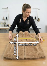 HS Kunstfell-Bodywarmer mit Pattentasche – Einheitsgröße – Wintertrend 2026
