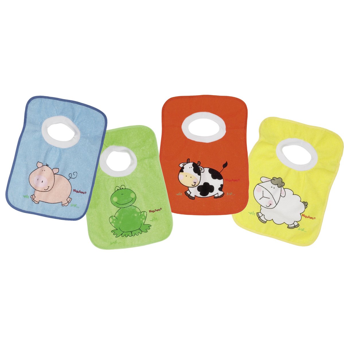 Slip On Bib 4pc Pack