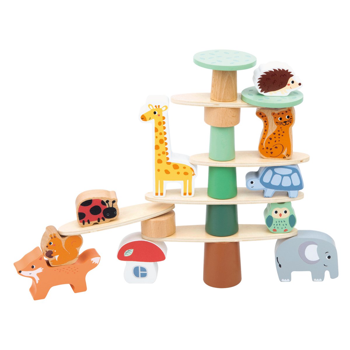 Gioco dell'albero dell'equilibrio in legno Lelin®