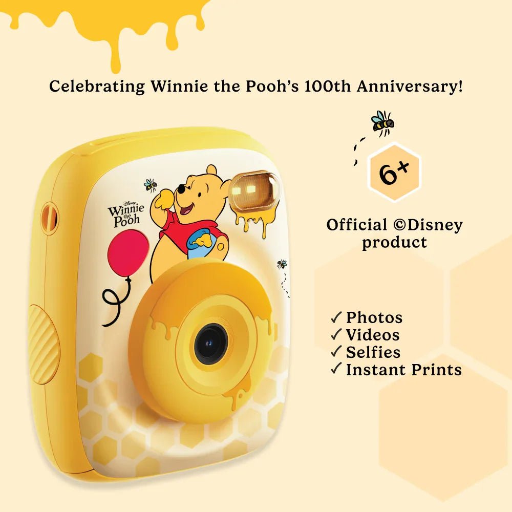 Cámara profesional de impresión Winnie the Pooh de Disney