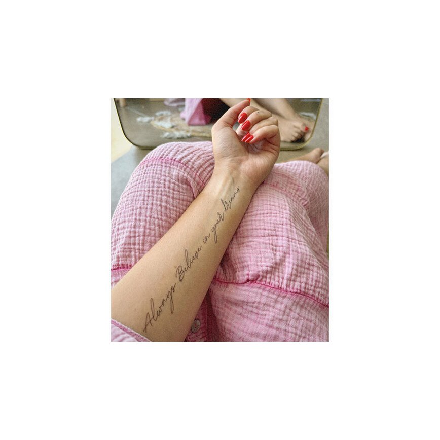 Tatouage éphémère Sioou - Cree siempre en tus sueños x5