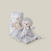 SET BATH TOWEL + DOU-DOU - MOD. ERIZO - GRAY