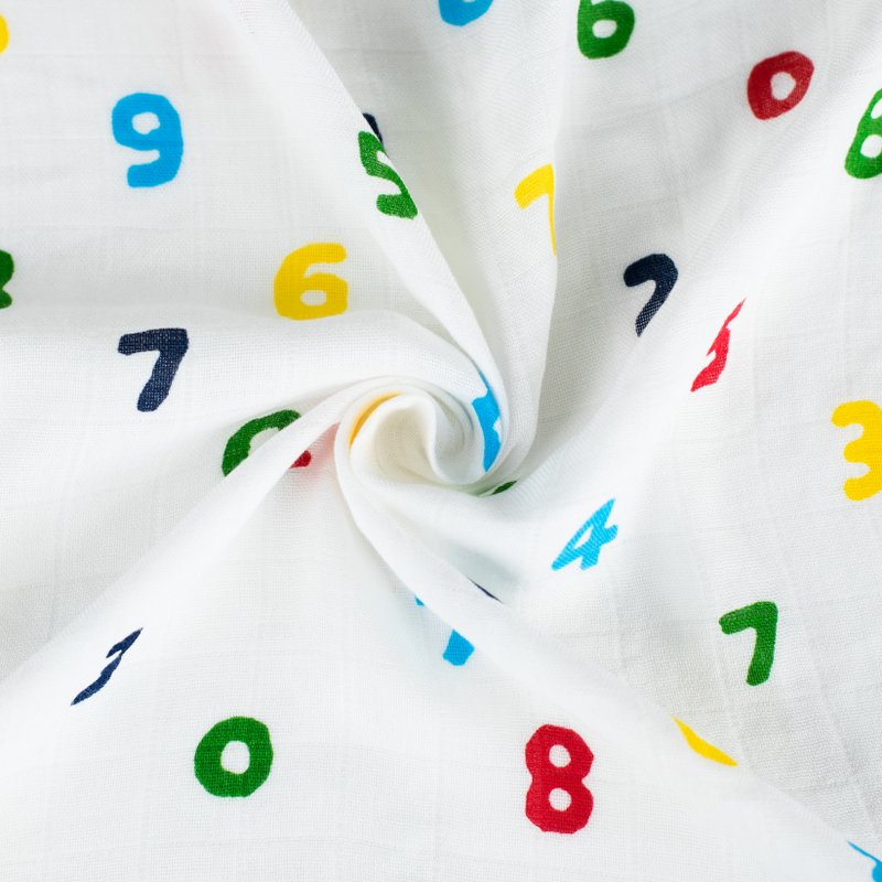 Numeri colorati Swaddle