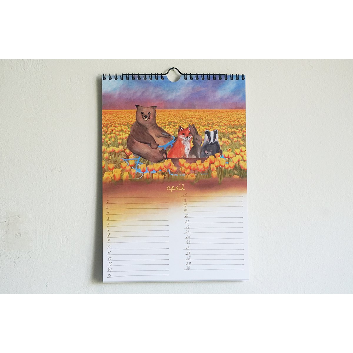 Calendar Forest animals